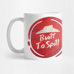 Cosplay Parody Pizza Hut Vintage Music Lovers - Built To Spill Mug